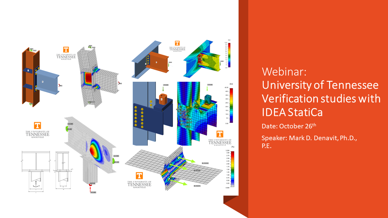 AISC Verification studies of steel connection design in IDEA StatiCa